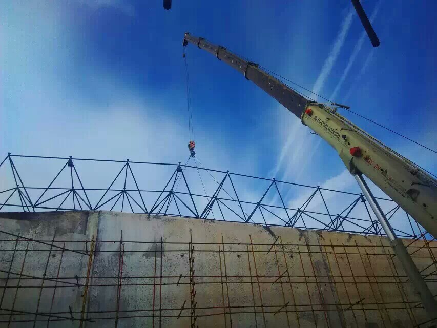 桂林食堂网架结构工程