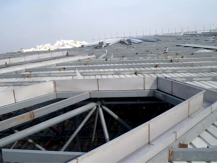 桂林安吉县体育馆网架